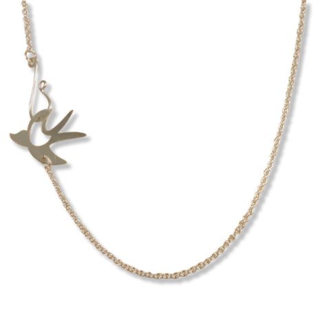 A Signature Dove Chain featuring a bird adornment.
