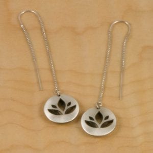Sacred Lotus Drop Earrings